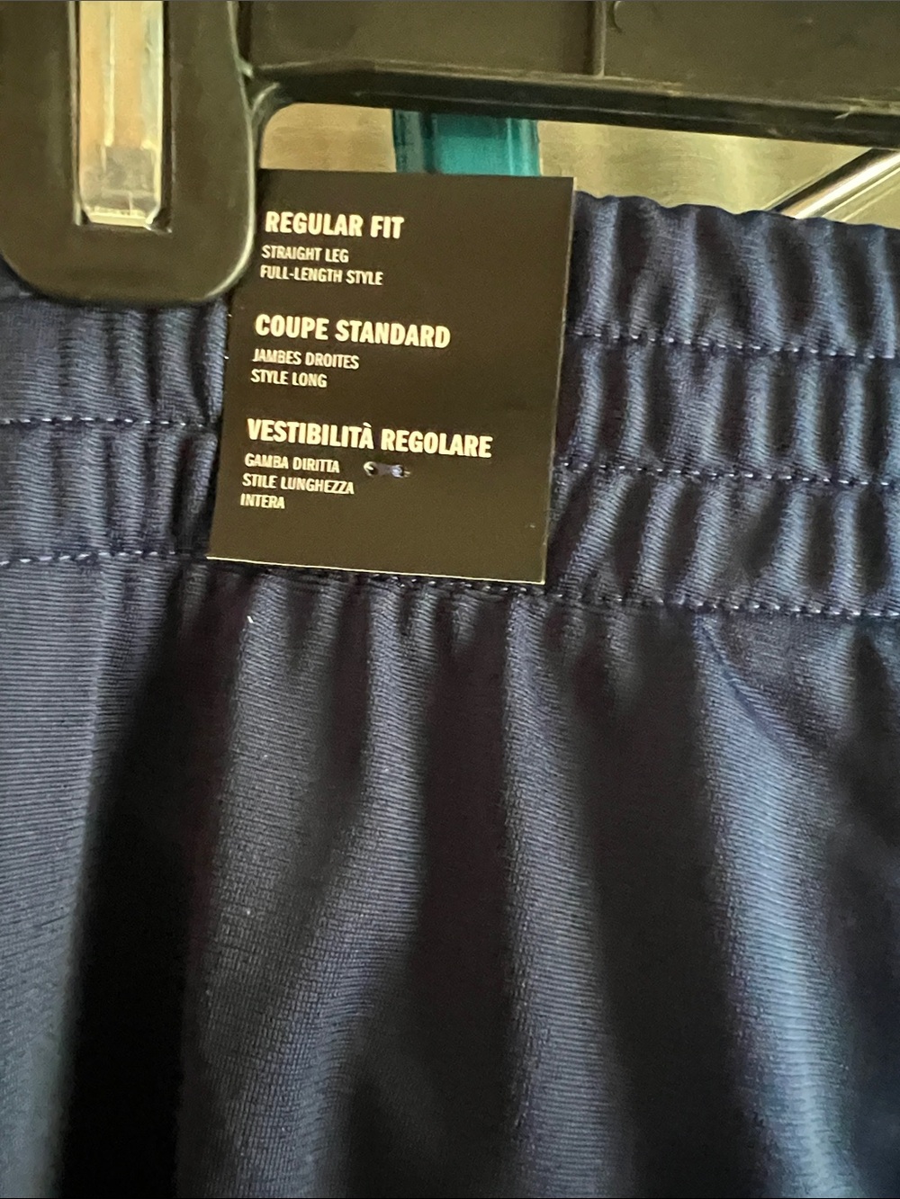 adidas Regular Fit Joggers in Navy Blue